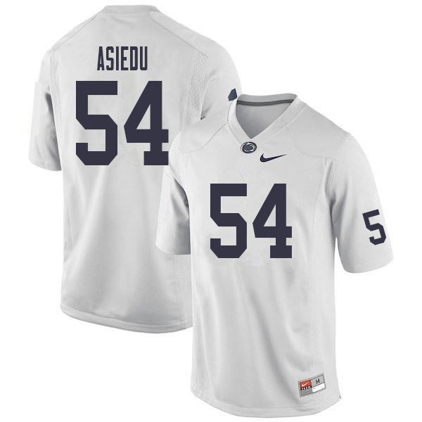 NCAA Nike Men's Penn State Nittany Lions Nana Asiedu #54 College Football Authentic White Stitched Jersey ETA2198EQ